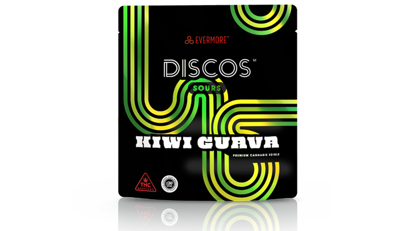 Evermore Discos - Sour Kiwi Guava - Premium Cannabis Edibles