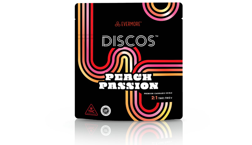 Evermore Discos - Peach Passion - Premium Cannabis Edibles